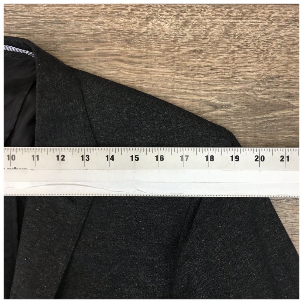 Mens Michael Bastian Blazer Sport Coat Sport Jacket Wool Cotton 44R Button Suits - Picture 10 of 13